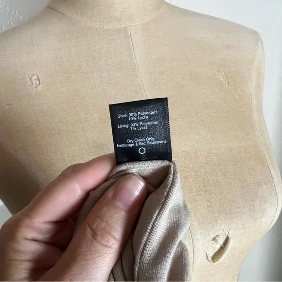 Dress The Population Emery Metallic Jersey Open Back Dress SZ‎ M - Picture 7 of 12